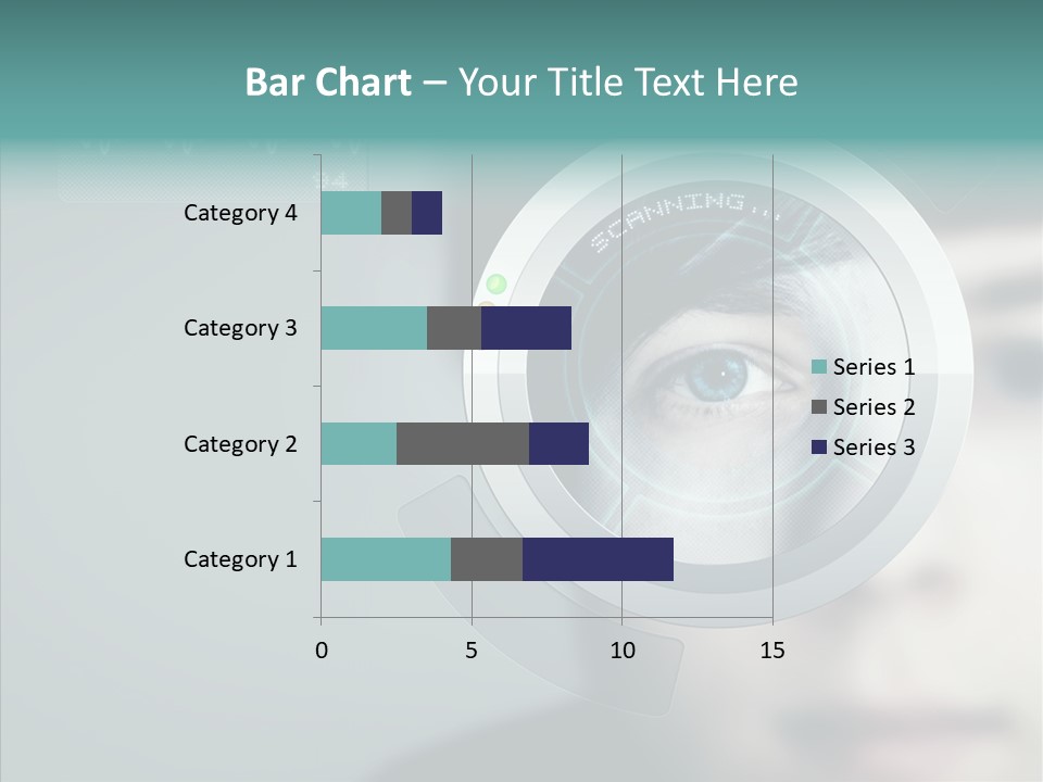 Scanner Gesicht Zugang PowerPoint Template