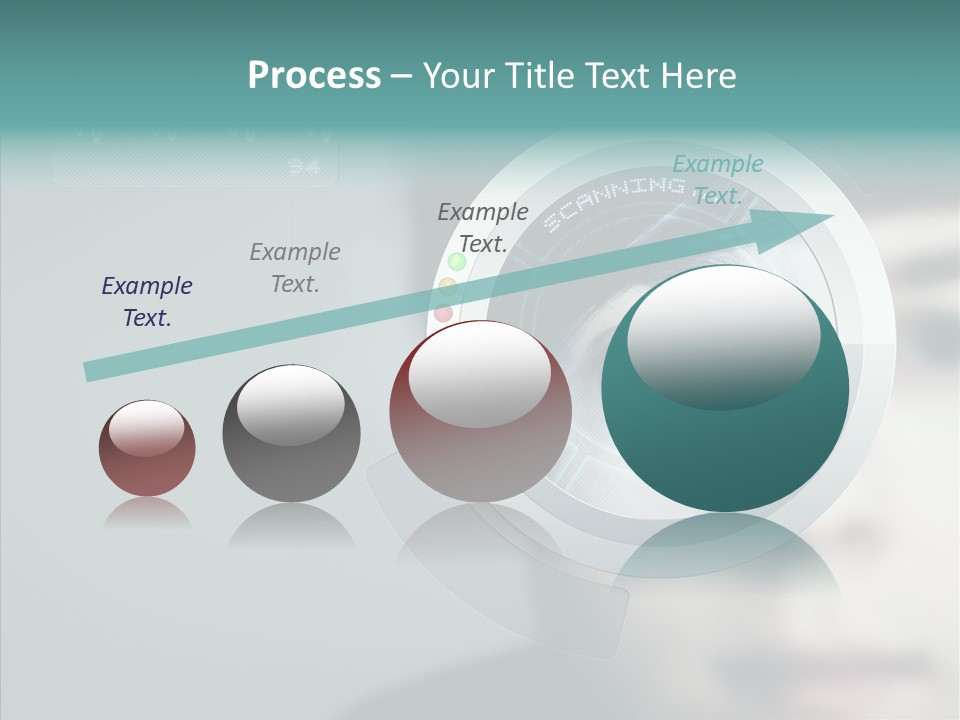 Scanner Gesicht Zugang PowerPoint Template