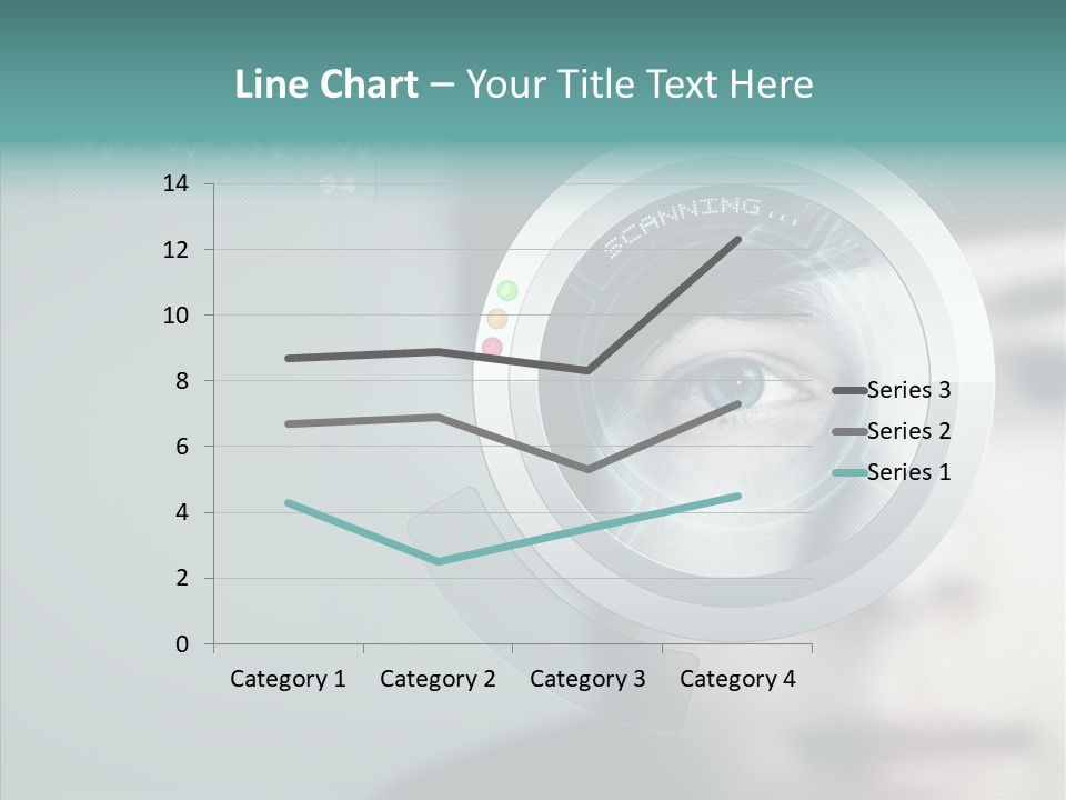 Scanner Gesicht Zugang PowerPoint Template