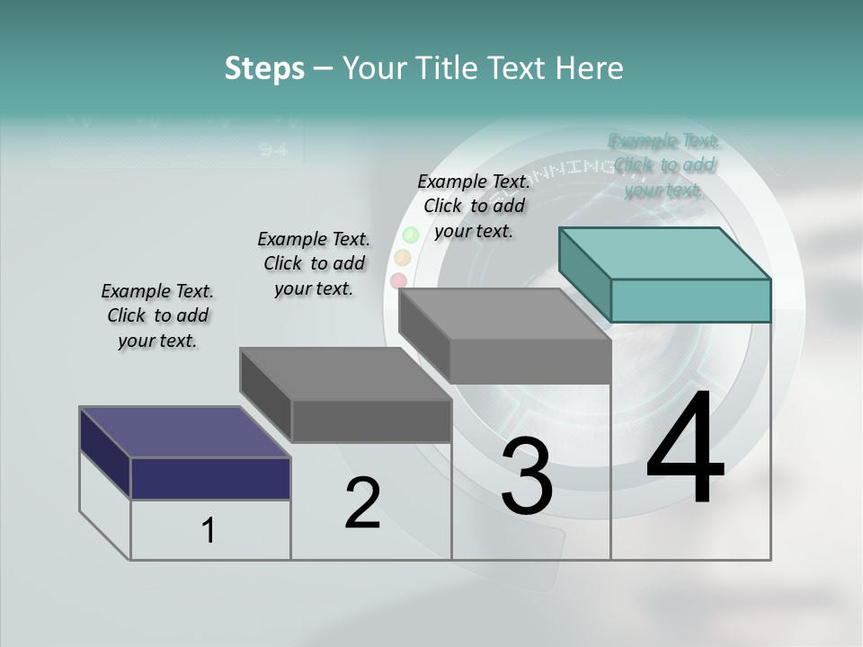 Scanner Gesicht Zugang PowerPoint Template