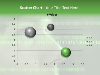 Informatiker Bildschirm Hacker PowerPoint Template