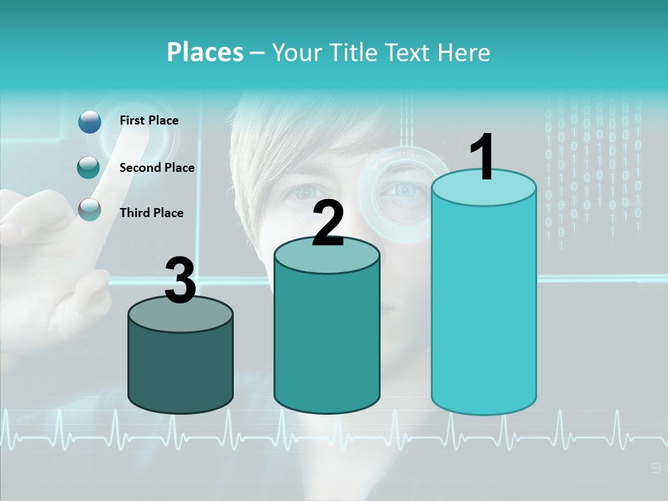 Code Programmieren Sicherheitssystem PowerPoint Template