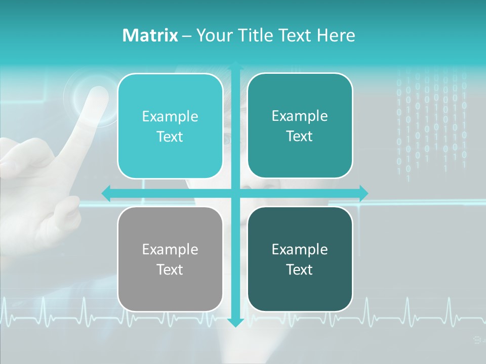 Code Programmieren Sicherheitssystem PowerPoint Template
