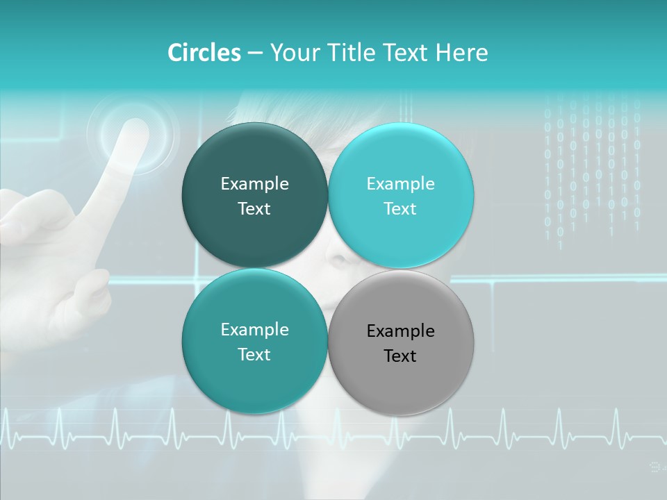 Code Programmieren Sicherheitssystem PowerPoint Template