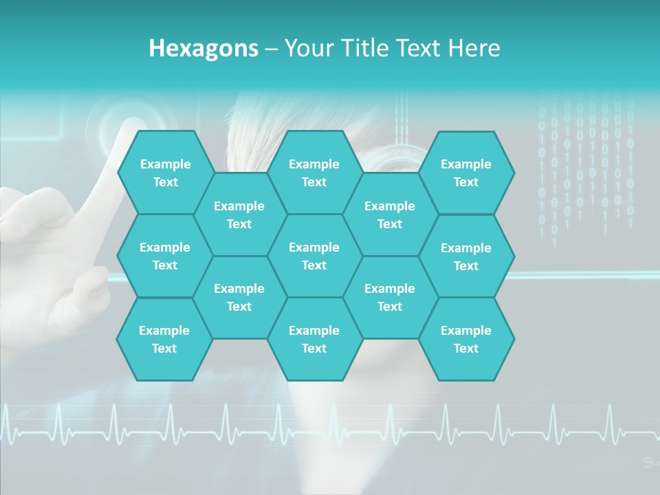 Code Programmieren Sicherheitssystem PowerPoint Template