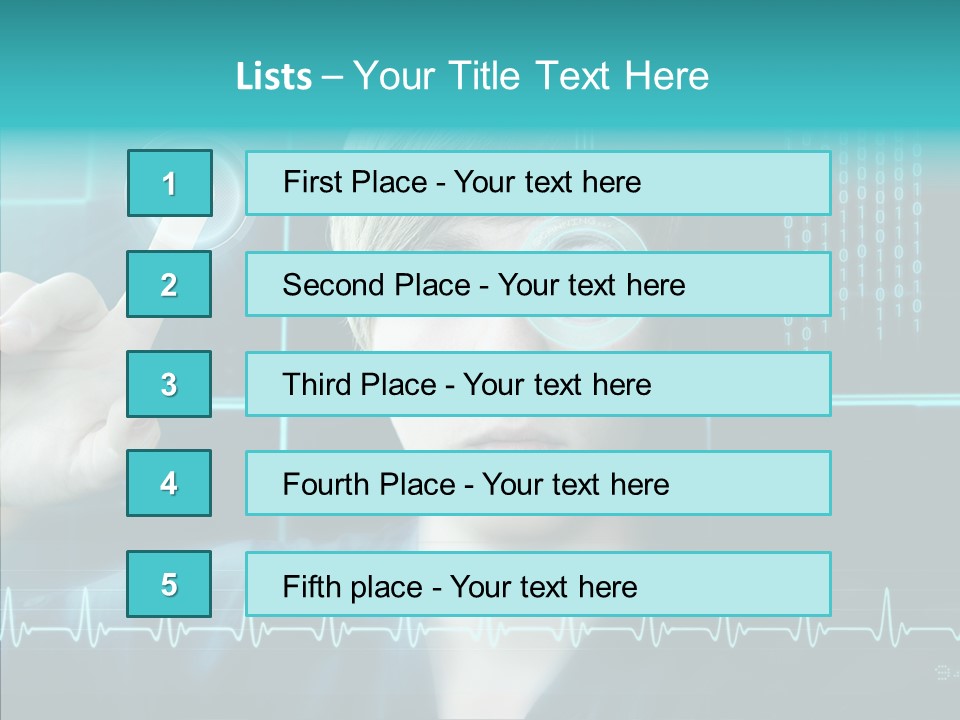 Code Programmieren Sicherheitssystem PowerPoint Template