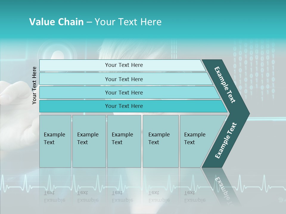 Code Programmieren Sicherheitssystem PowerPoint Template