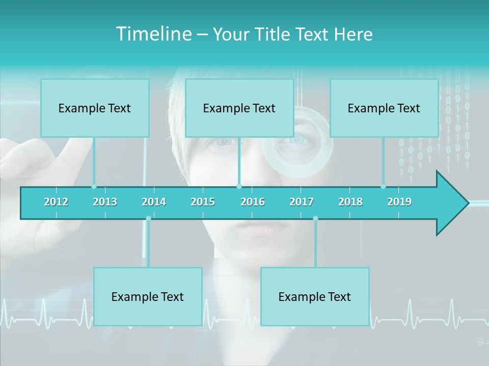 Code Programmieren Sicherheitssystem PowerPoint Template