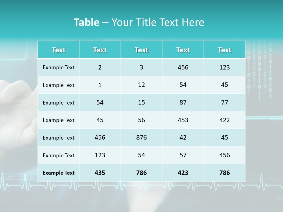 Code Programmieren Sicherheitssystem PowerPoint Template