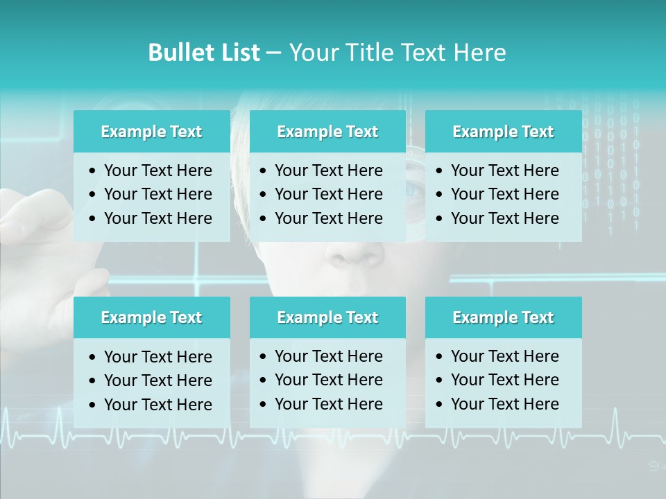 Code Programmieren Sicherheitssystem PowerPoint Template