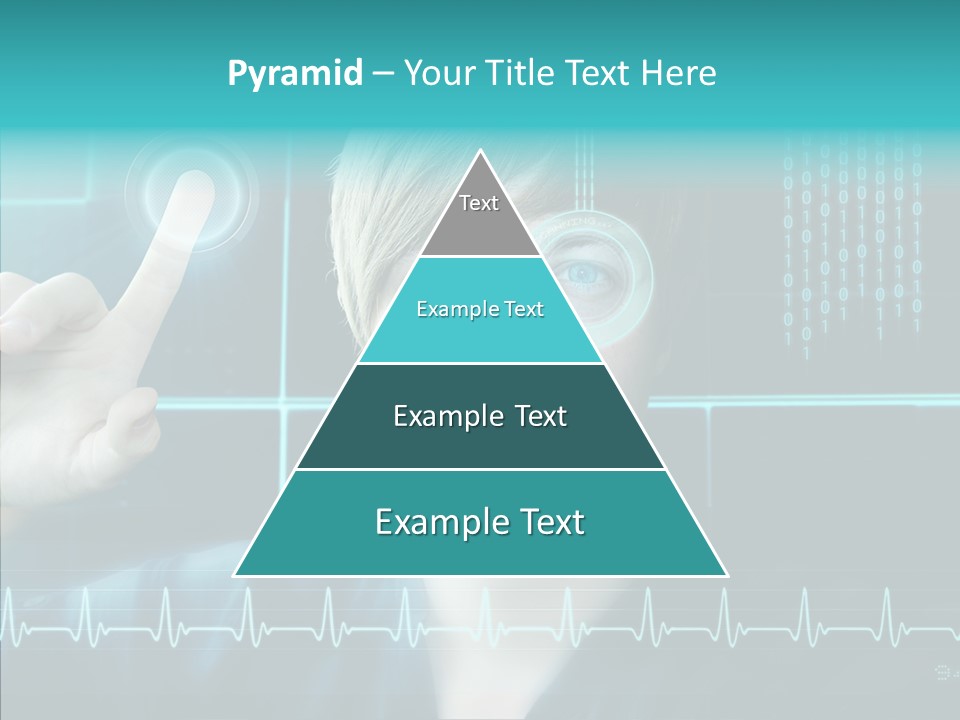 Code Programmieren Sicherheitssystem PowerPoint Template