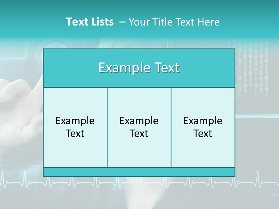 Code Programmieren Sicherheitssystem PowerPoint Template