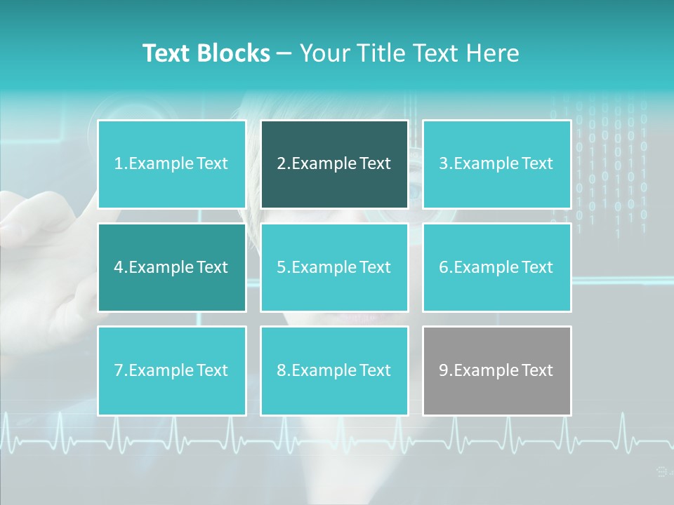 Code Programmieren Sicherheitssystem PowerPoint Template