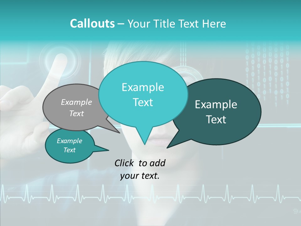Code Programmieren Sicherheitssystem PowerPoint Template
