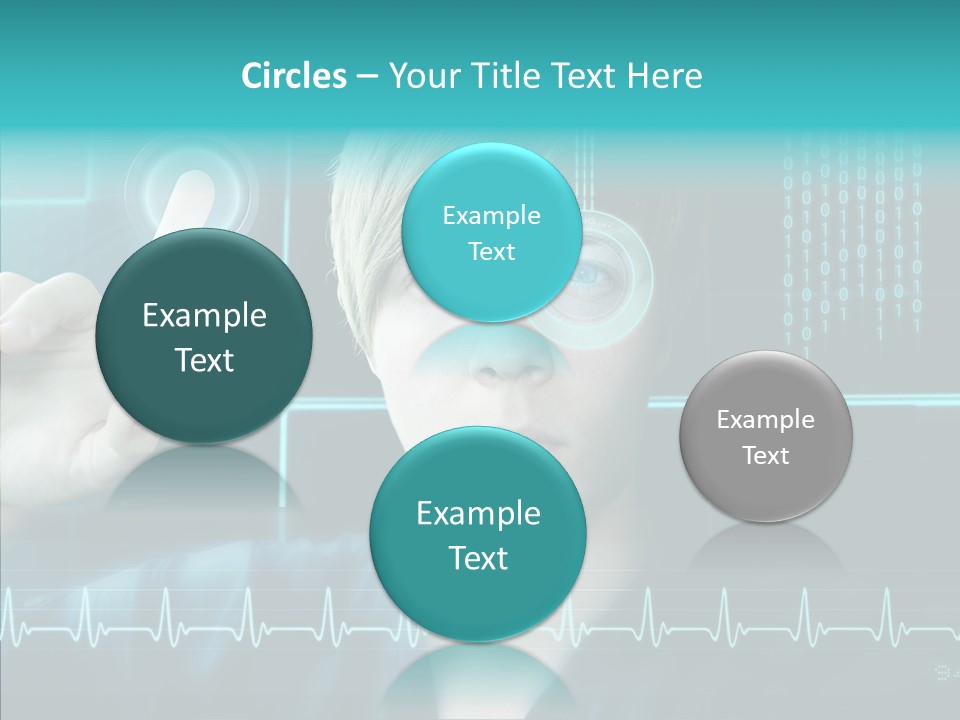 Code Programmieren Sicherheitssystem PowerPoint Template