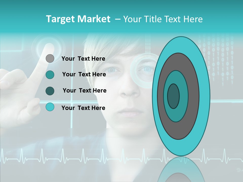 Code Programmieren Sicherheitssystem PowerPoint Template