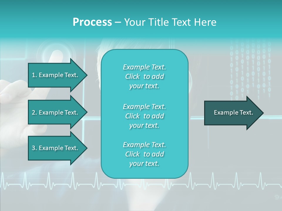 Code Programmieren Sicherheitssystem PowerPoint Template