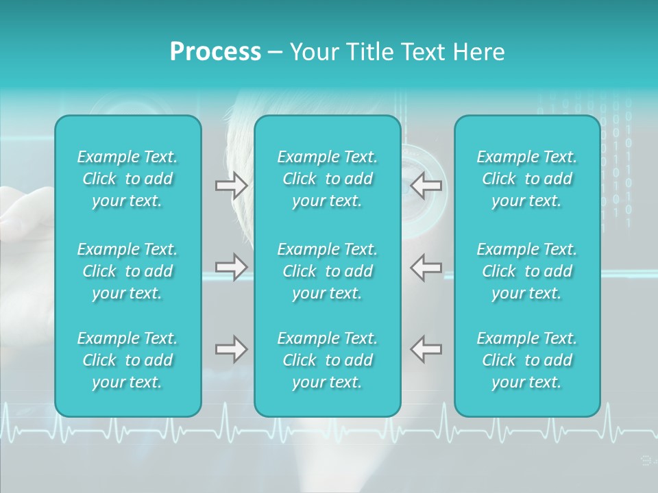 Code Programmieren Sicherheitssystem PowerPoint Template