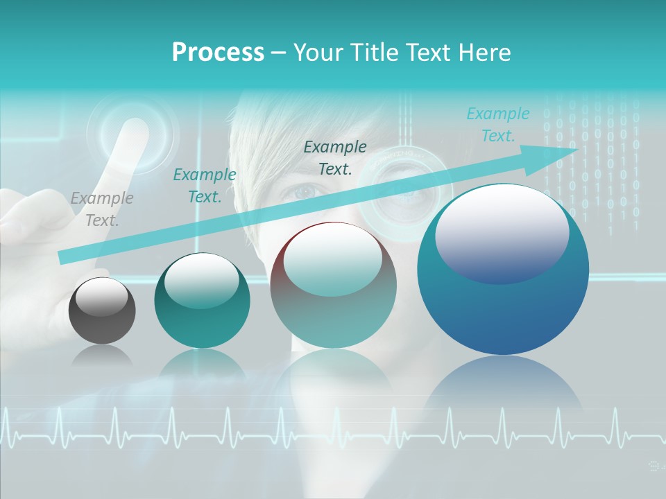 Code Programmieren Sicherheitssystem PowerPoint Template