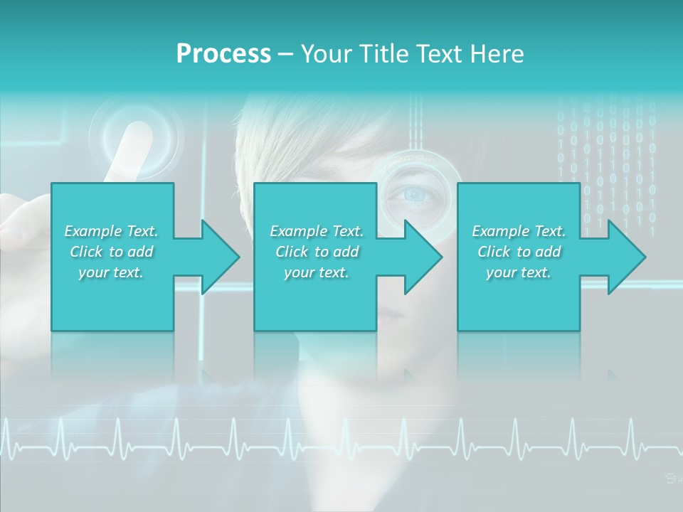 Code Programmieren Sicherheitssystem PowerPoint Template