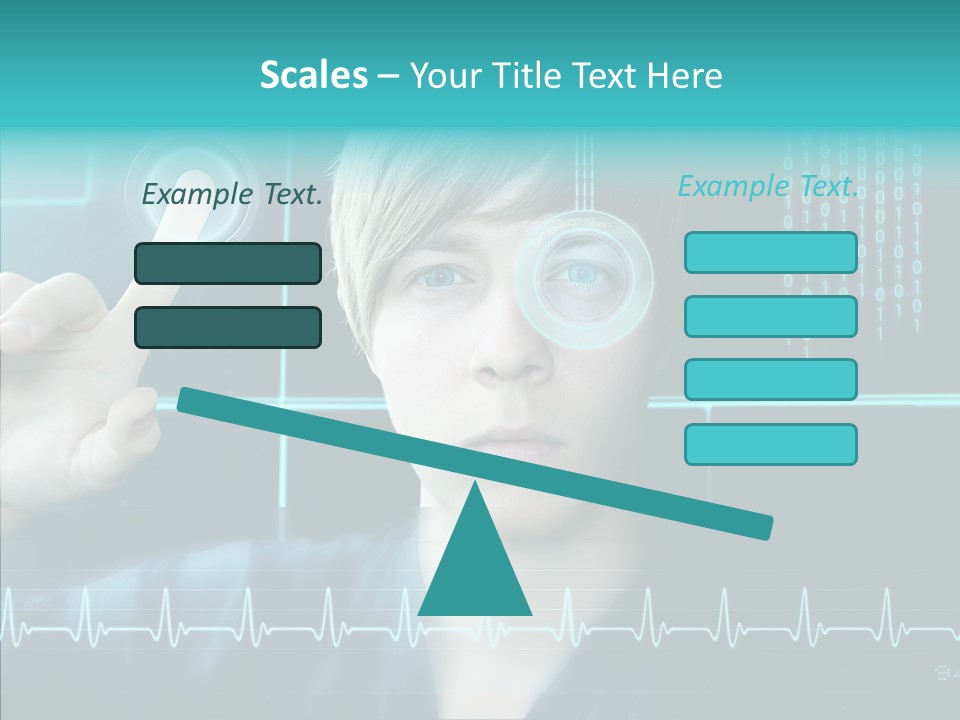 Code Programmieren Sicherheitssystem PowerPoint Template