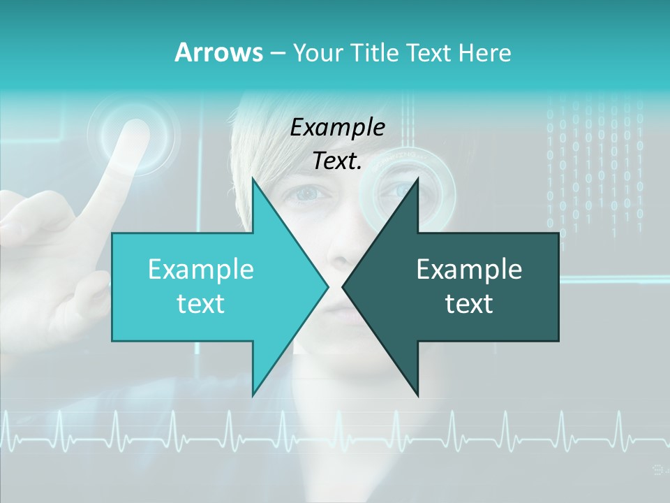 Code Programmieren Sicherheitssystem PowerPoint Template