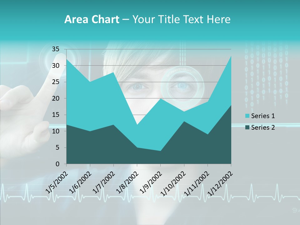 Code Programmieren Sicherheitssystem PowerPoint Template