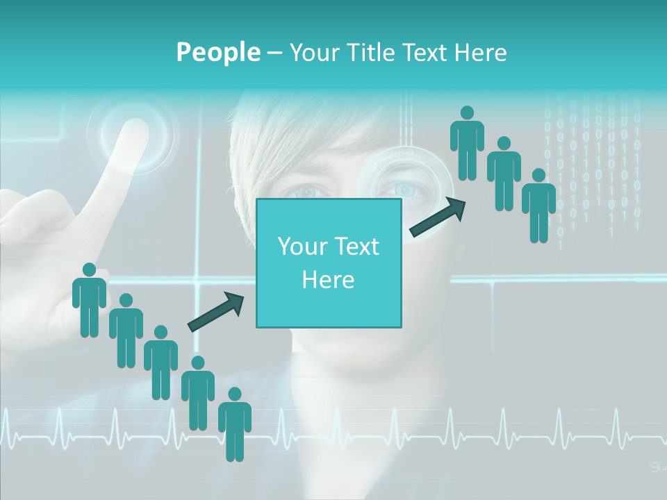 Code Programmieren Sicherheitssystem PowerPoint Template