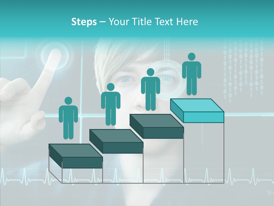 Code Programmieren Sicherheitssystem PowerPoint Template
