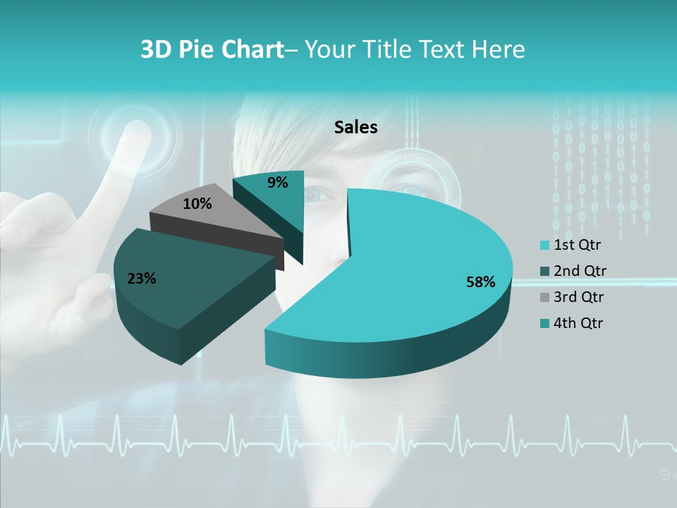 Code Programmieren Sicherheitssystem PowerPoint Template