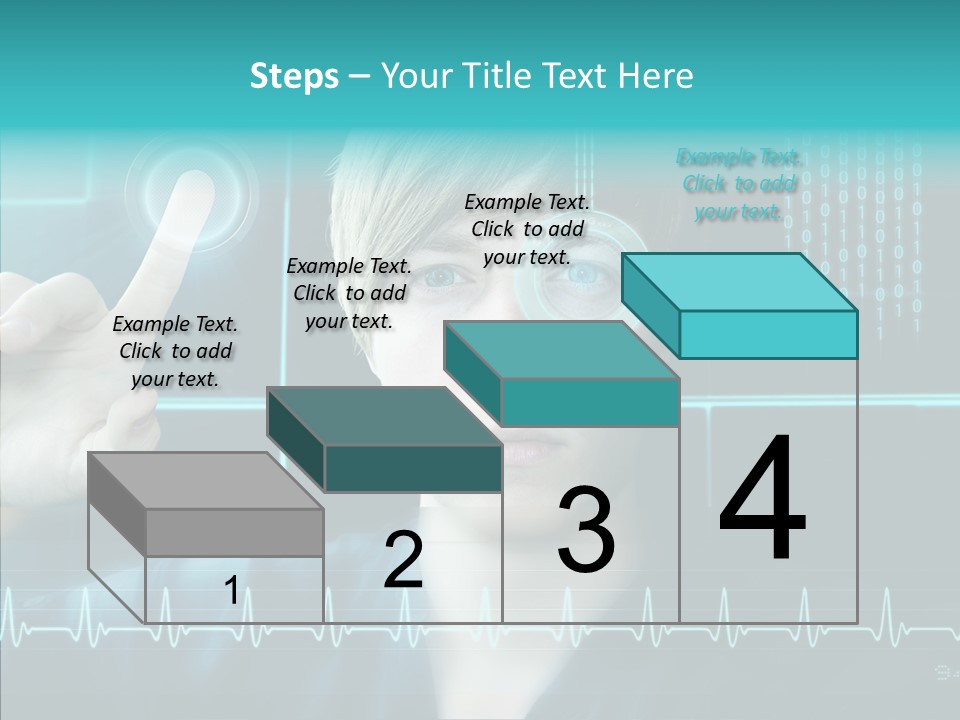 Code Programmieren Sicherheitssystem PowerPoint Template