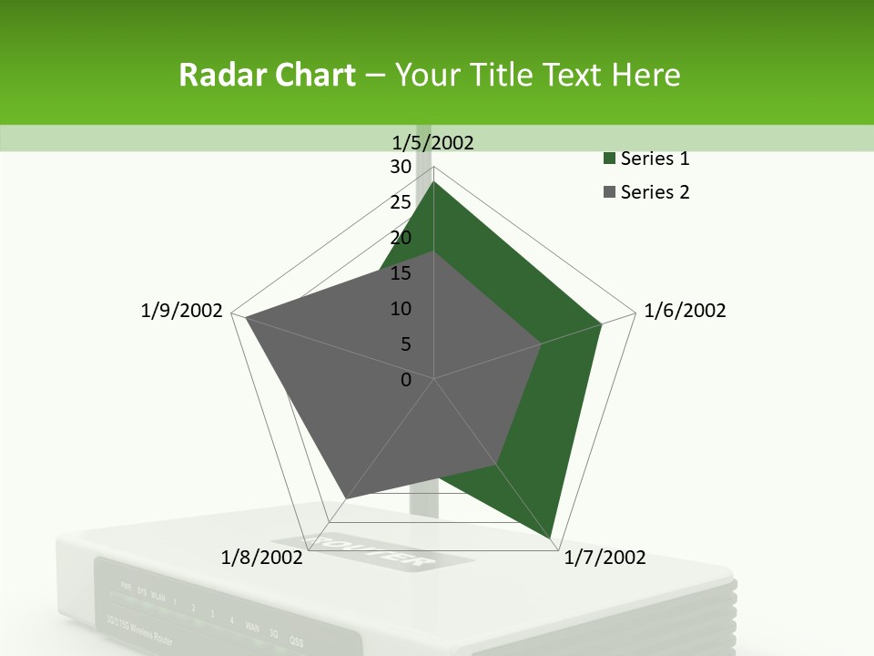 Communications Node Wan PowerPoint Template
