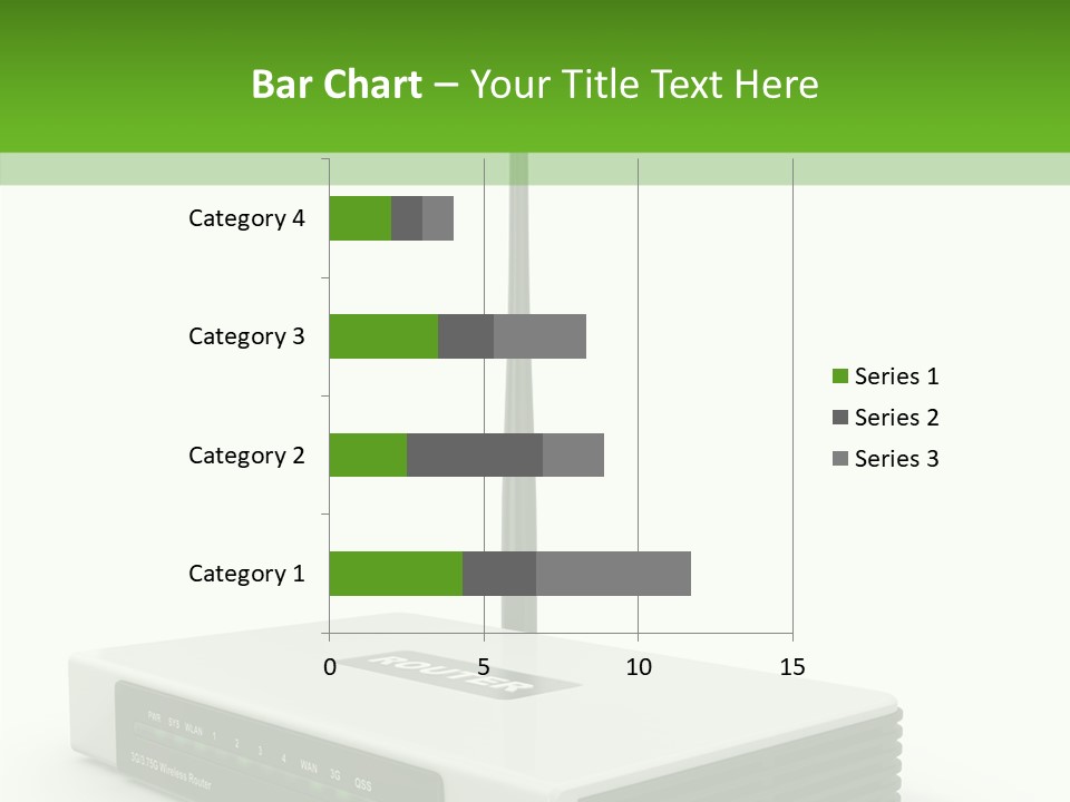 Communications Node Wan PowerPoint Template
