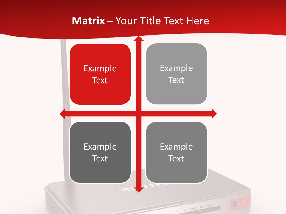 Led Internet Communications PowerPoint Template