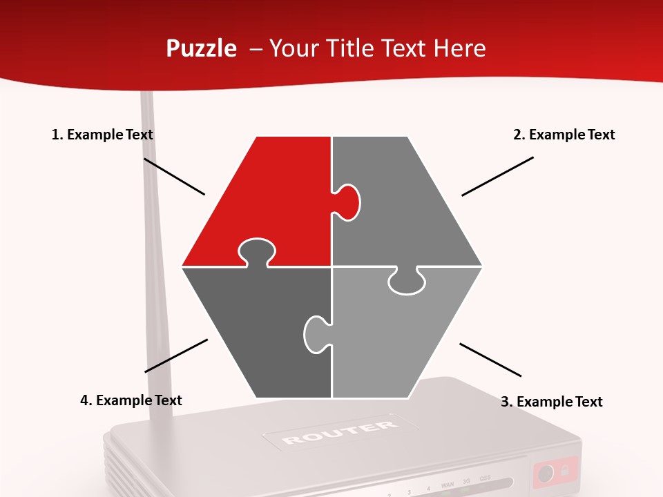 Led Internet Communications PowerPoint Template