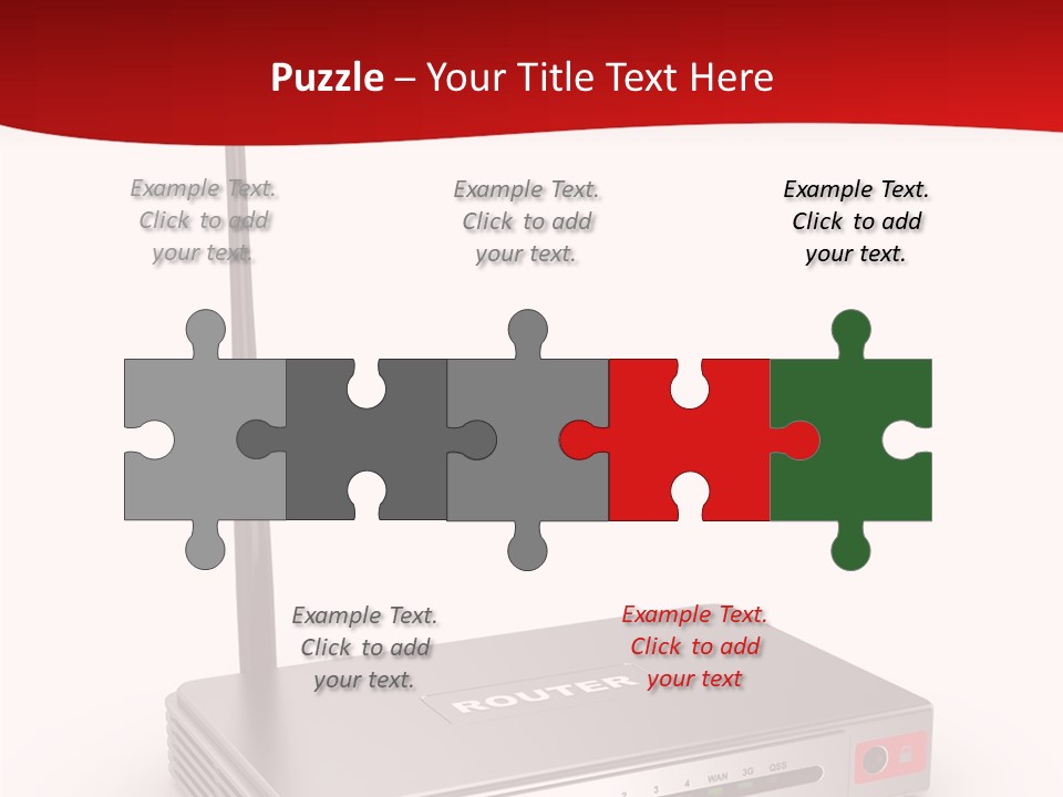 Led Internet Communications PowerPoint Template