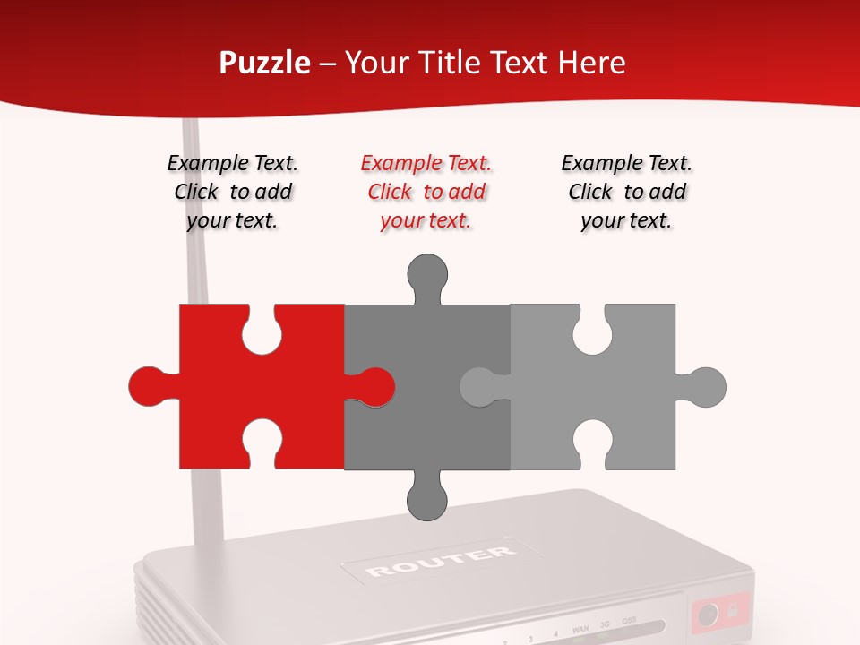 Led Internet Communications PowerPoint Template