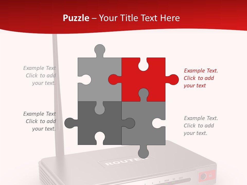 Led Internet Communications PowerPoint Template