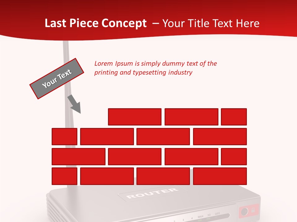 Led Internet Communications PowerPoint Template
