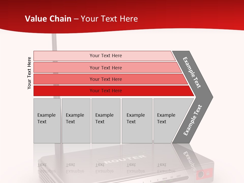 Led Internet Communications PowerPoint Template