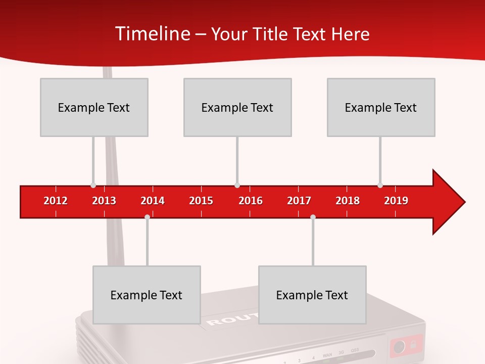Led Internet Communications PowerPoint Template