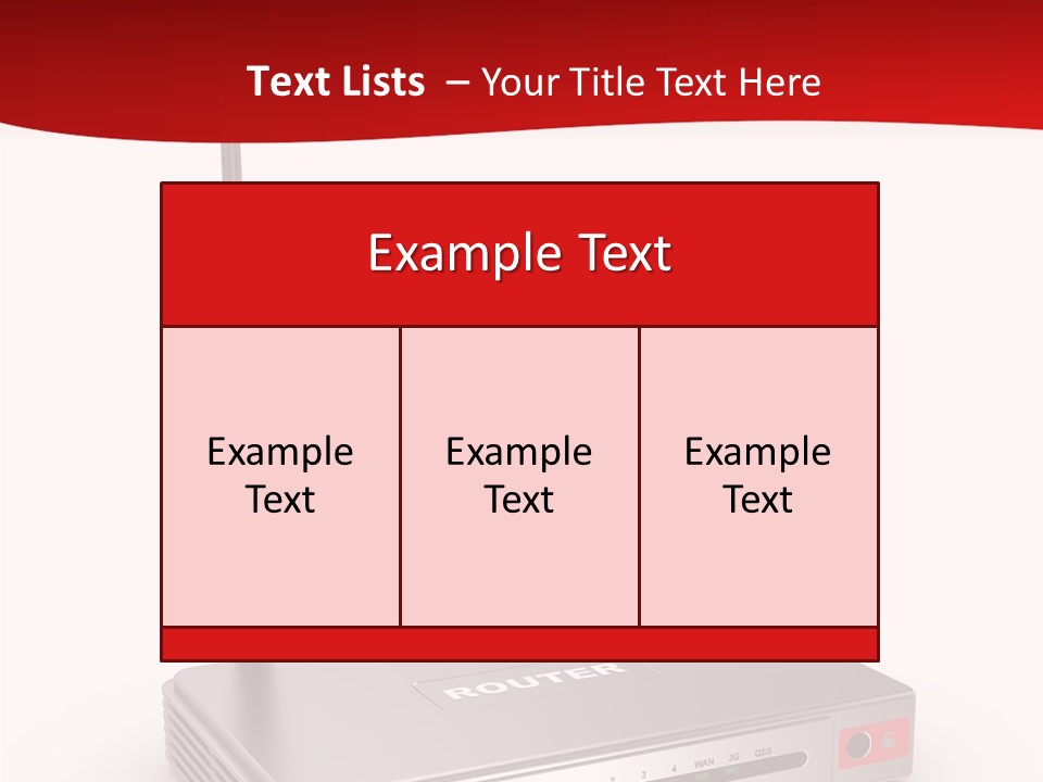 Led Internet Communications PowerPoint Template
