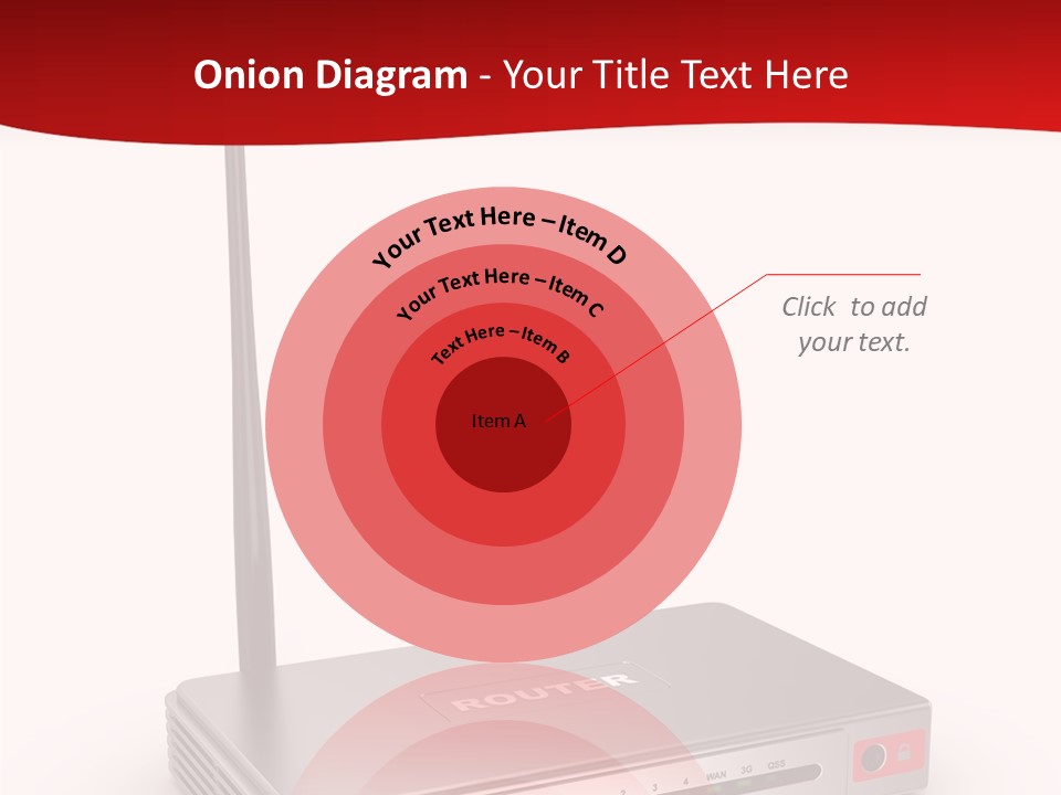 Led Internet Communications PowerPoint Template