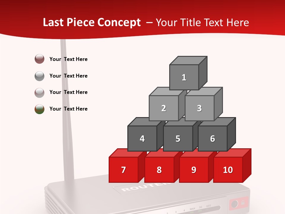 Led Internet Communications PowerPoint Template