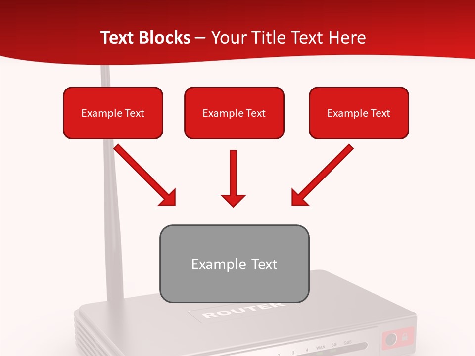 Led Internet Communications PowerPoint Template