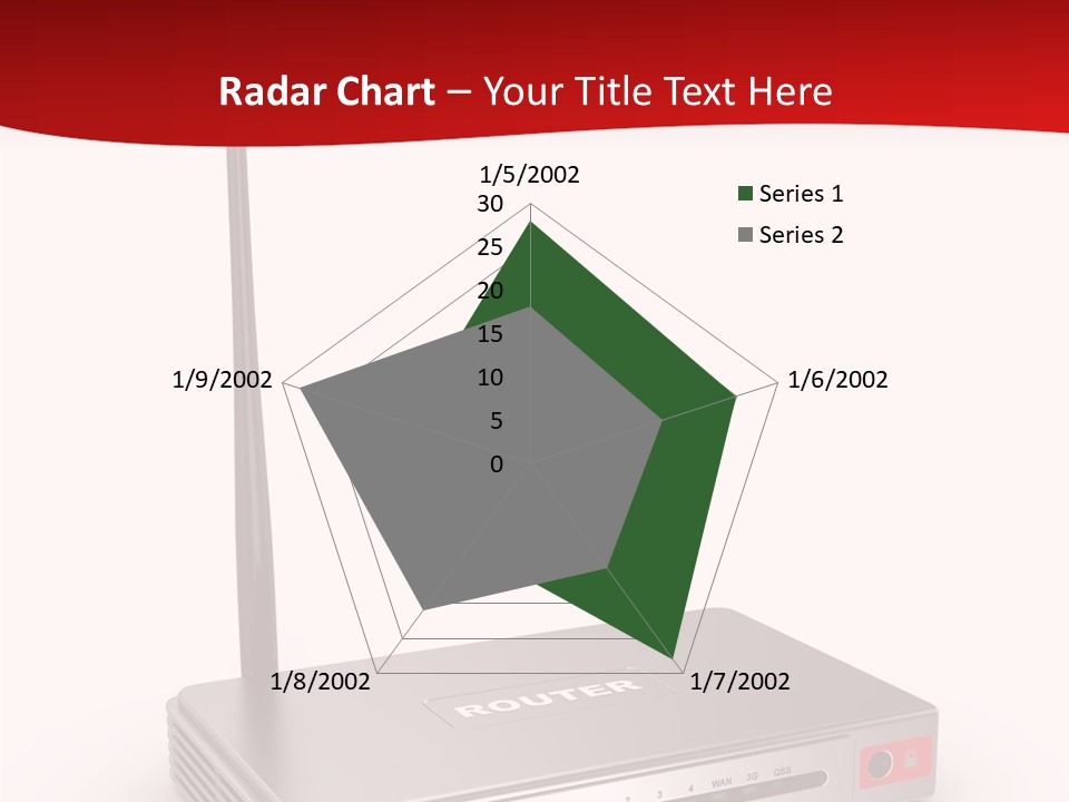 Led Internet Communications PowerPoint Template