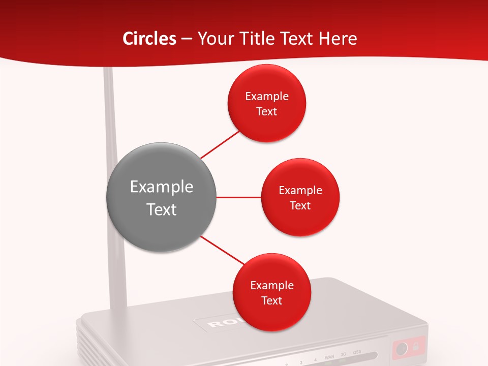 Led Internet Communications PowerPoint Template
