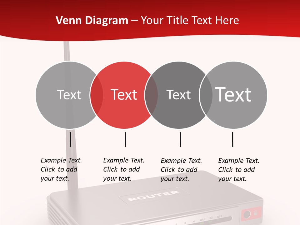 Led Internet Communications PowerPoint Template