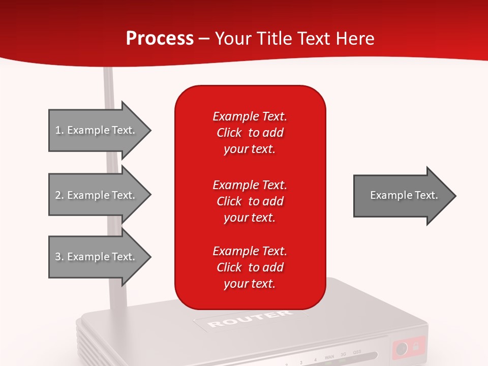 Led Internet Communications PowerPoint Template