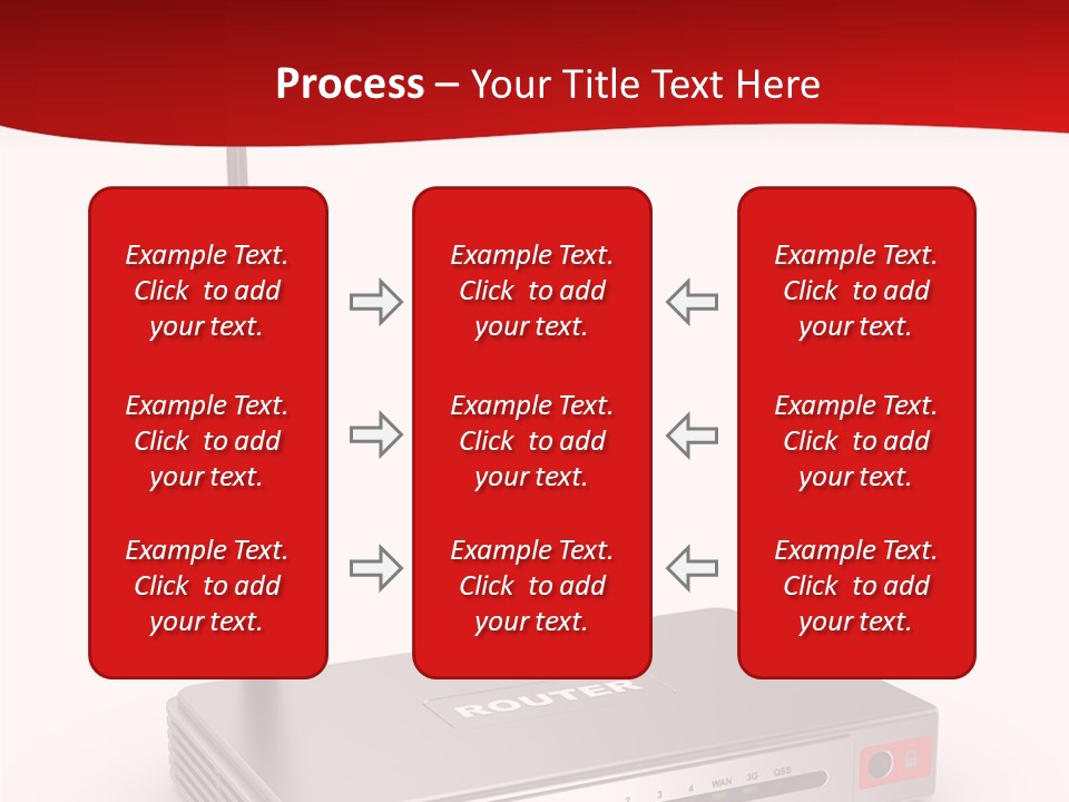 Led Internet Communications PowerPoint Template